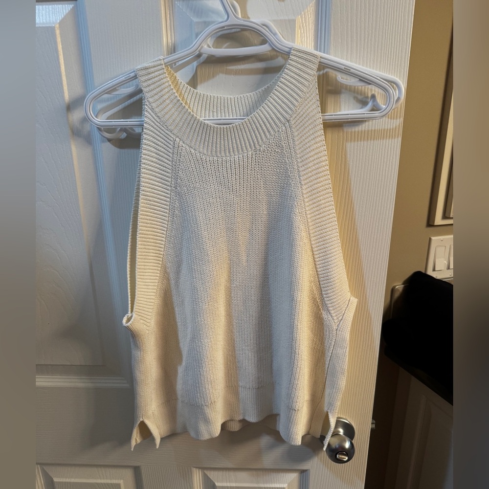 Wilfred Ivory Knit Top
